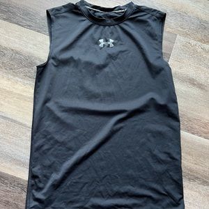 Youth UA fitted compression shirt